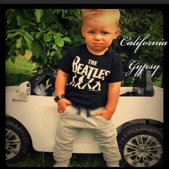 2X HP🏆2 piece Beatles joggers graphic tee set - Picture 8 of 12